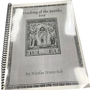 Teaching of the Buddha Issa Nicolas Notovitch Spiral Bound Book